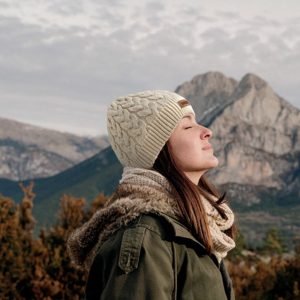 Bonnet tricoté en RPET