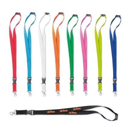 Lanyard en Coton avec Crochet Métal