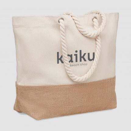 Sac de plage ou sac à provisions en toile