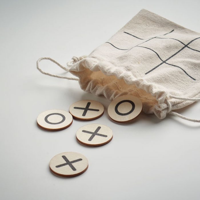 Jeu de Morpion en Bois