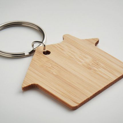 Porte-clés maison bambou