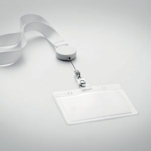 Lanyard Polyester avec Porte-Badge Extensible