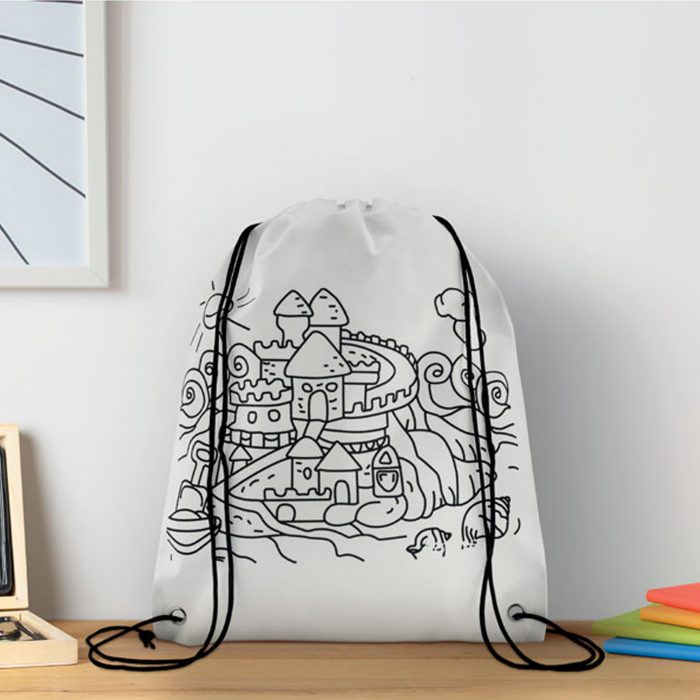 Sac à cordon à colorier