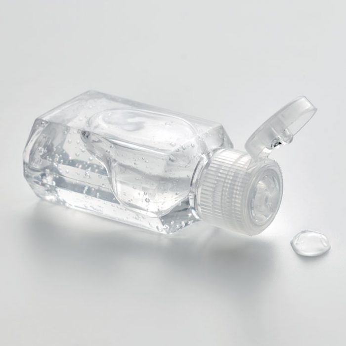 Gel nettoyant pour les mains en bouteille PET