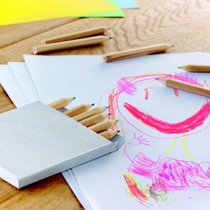 Set de 12 crayons de couleur