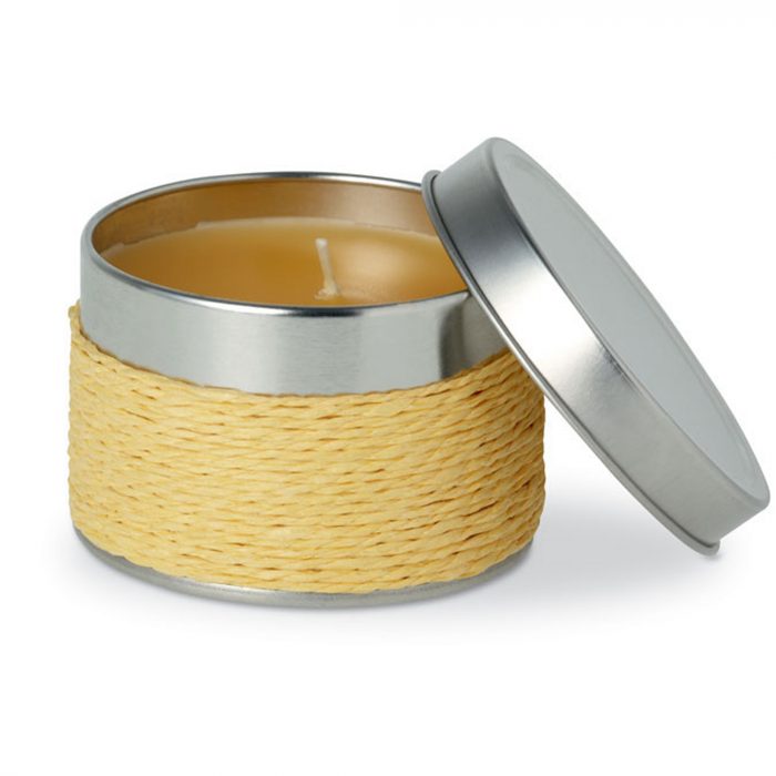 Bougies parfumées 60 g en boîte métal