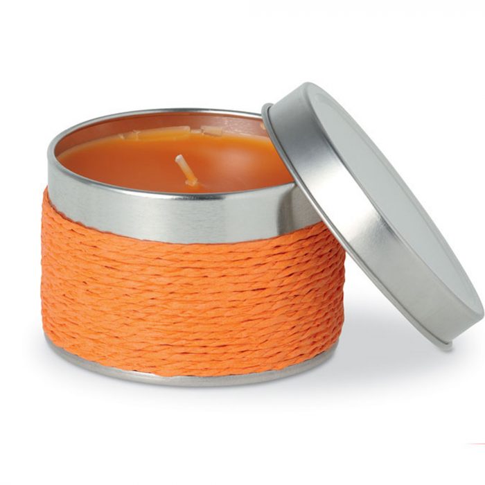 Bougies parfumées 60 g en boîte métal