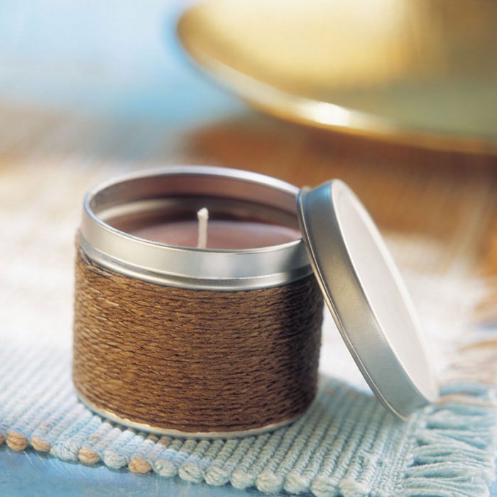 Bougies parfumées 60 g en boîte métal