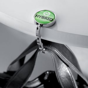 Accroche-sac élégant avec cordon en acier ajustable
