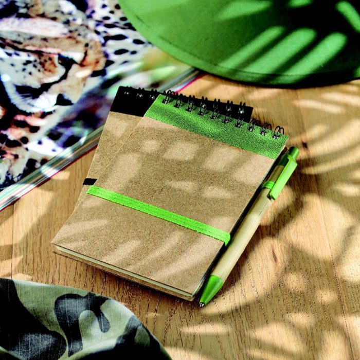 Carnet à Spirale en Papier Recyclé – Une Option Écologique et Pratique