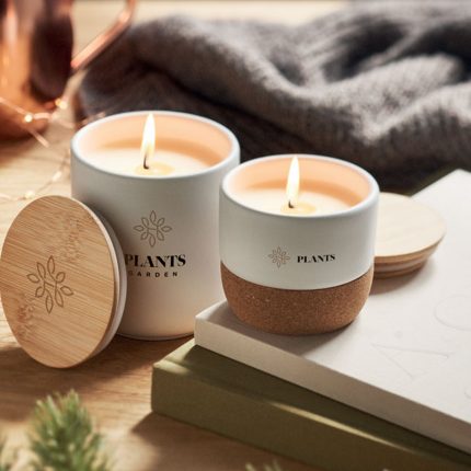 Bougie parfumée en cire végétale