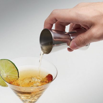 Doseur double face en acier inoxydable