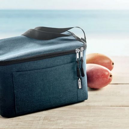 Sac isotherme 6 canettes en 600D RPET bicolore