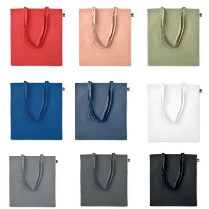 Sac shopping en coton bio 140g/m²