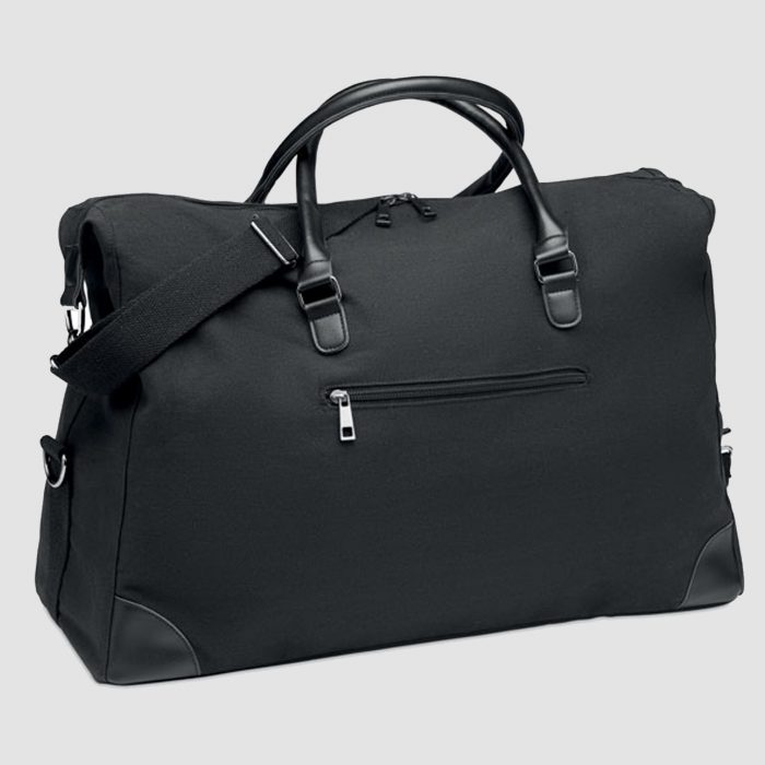 Sac Week-End en Toile 340 g/m² avec Détails en PU