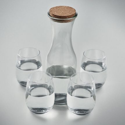 Set de boisson en verre recyclé