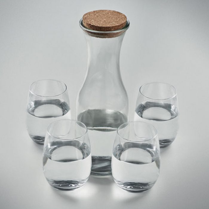 Set de boisson en verre recyclé