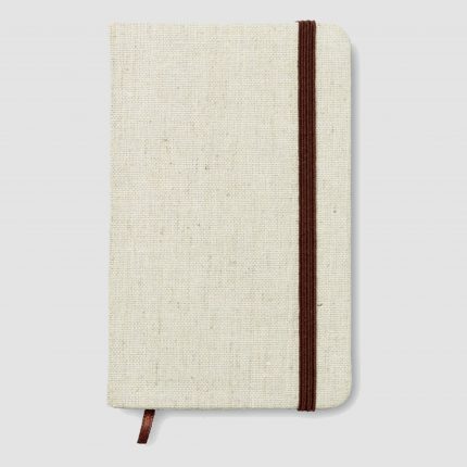Carnet A6 avec Couverture Rigide en Toile – Élégance et Durabilité