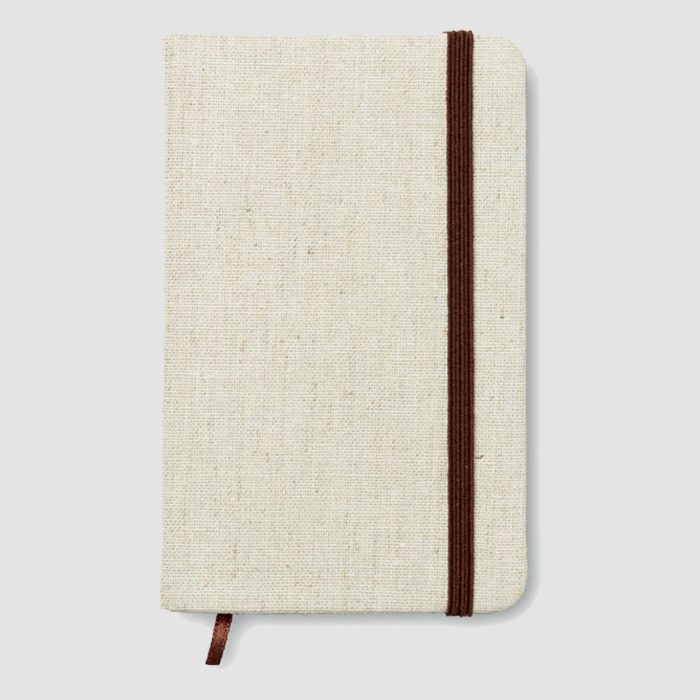 Carnet A6 avec Couverture Rigide en Toile – Élégance et Durabilité