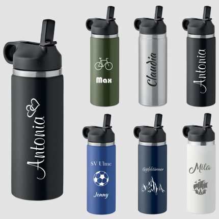Bouteille Isotherme 500 ml en Acier Recyclé