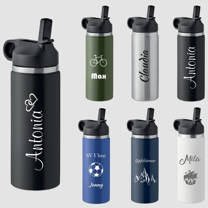 Bouteille Isotherme 500 ml en Acier Recyclé