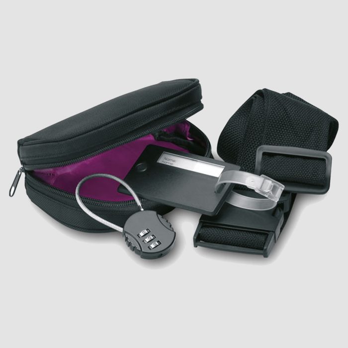 Set de Voyage en Étui Polyester 1680D