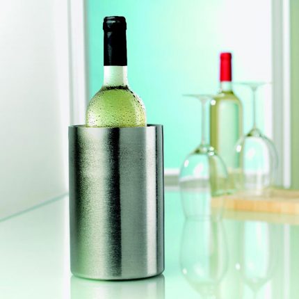 Seau à champagne en acier inoxydable double paroi
