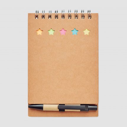 Cahier A6 avec Couverture en Carton Recyclé – Pratique et Écologique