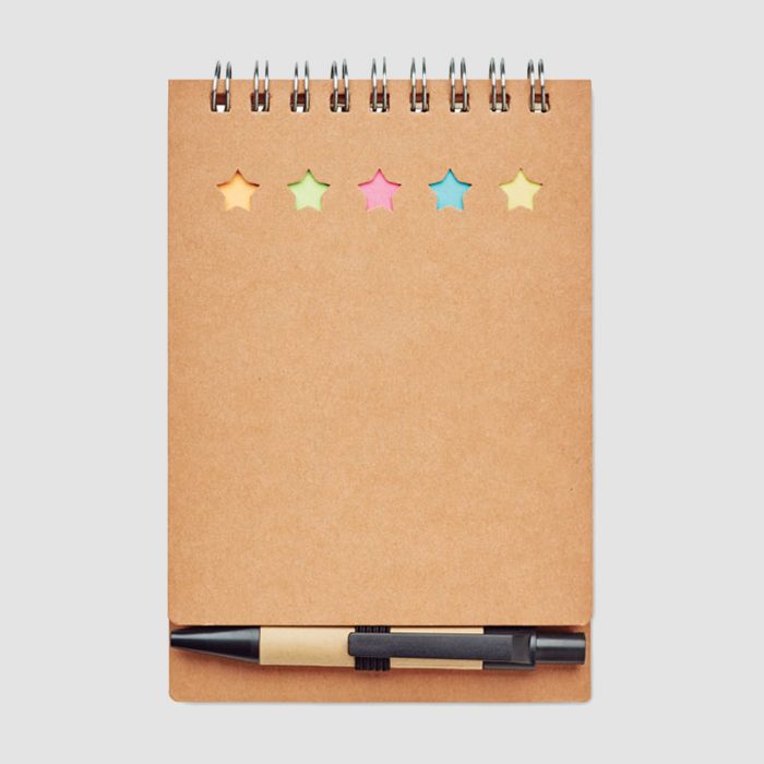 Cahier A6 avec Couverture en Carton Recyclé – Pratique et Écologique