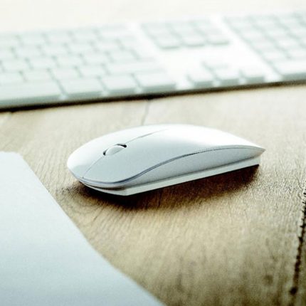 Souris Optique Sans Fil en ABS Brillant