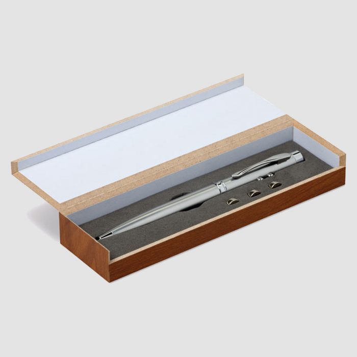 Stylo Argenté Multifonctions