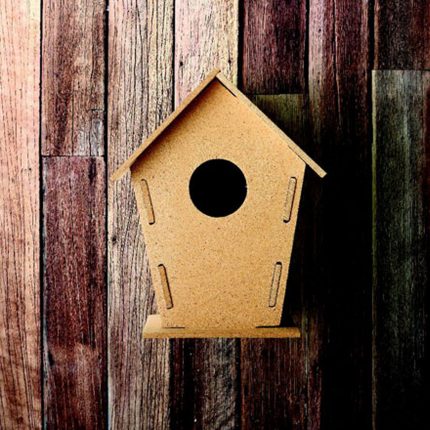 Nichoir en Bois Aggloméré à Construire