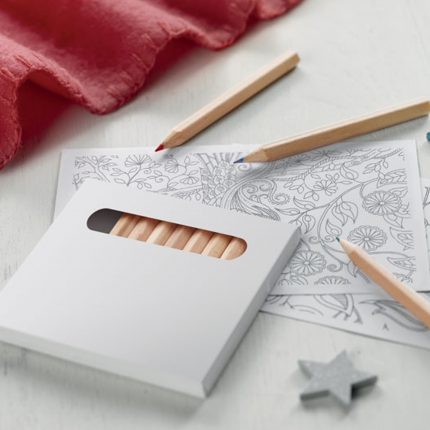 Set de dessin adulte dans une boîte en papier recyclé