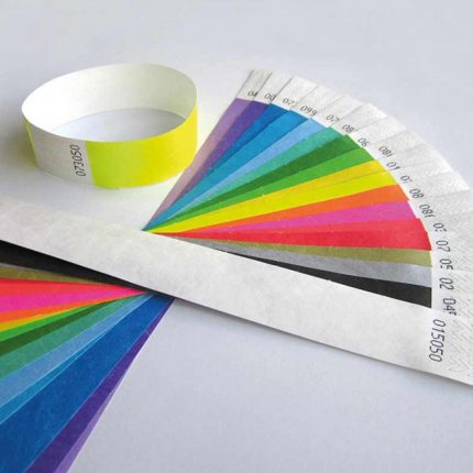 Bracelets Tyvek® d'identification Fiable et Résistante