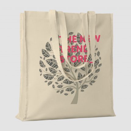 Sac shopping à soufflets 140 g/m²