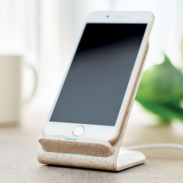 Support de téléphone avec chargeur sans fil double bobine