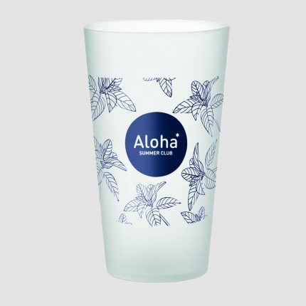 Gobelet Réutilisable 500 ml en PP Givré