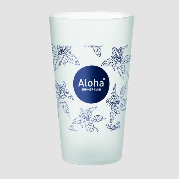 Gobelet Réutilisable 500 ml en PP Givré