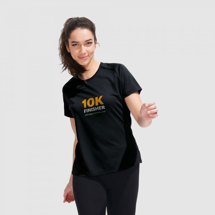 T-shirt Sporty Femme Manches Raglan