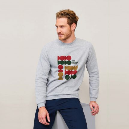 Sweat-Shirt Homme Col Rond