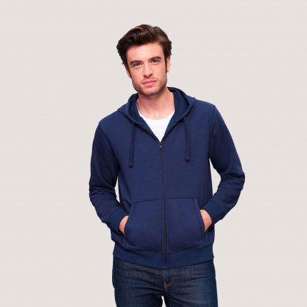 Veste Zippée Spike Homme à Capuche