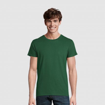 Tee-shirt Homme Col Rond Ajusté – 100% Coton Biologique