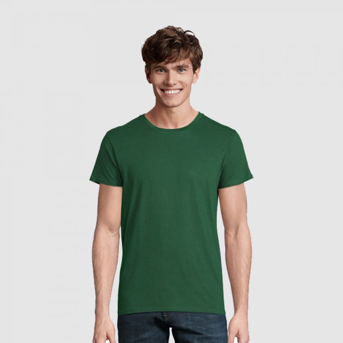 Tee-shirt Homme Col Rond Ajusté – 100% Coton Biologique