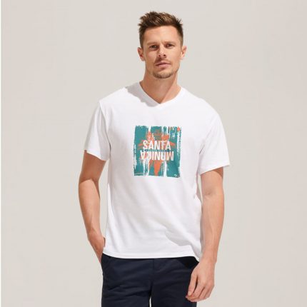 T-shirt Homme Col V
