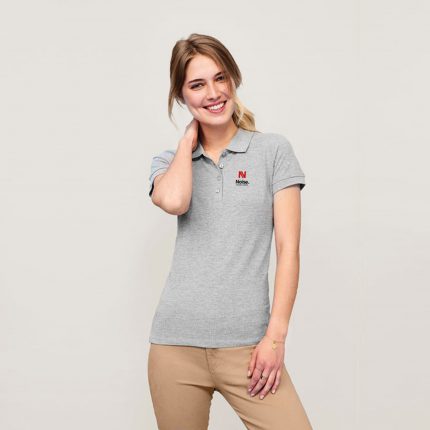 Polo Femme en Coton Peigné