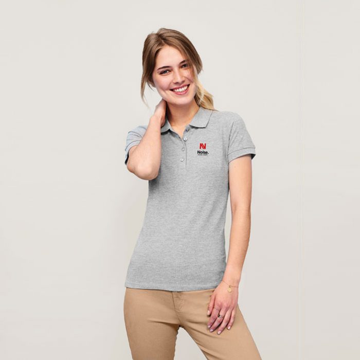 Polo Femme en Coton Peigné