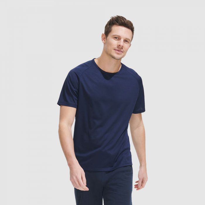 T-shirt Sporty Homme Manches Raglan