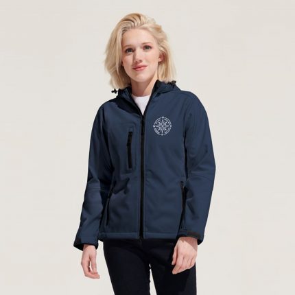 Softshell Replay Femme à Capuche