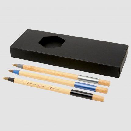 Parure Kerf de stylos en bambou