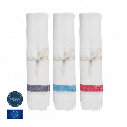 Fouta – Élégance écologique en tissage jacquard